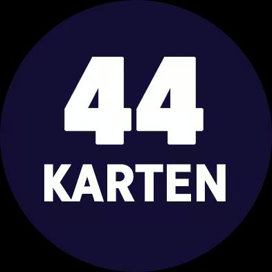 44 Karten