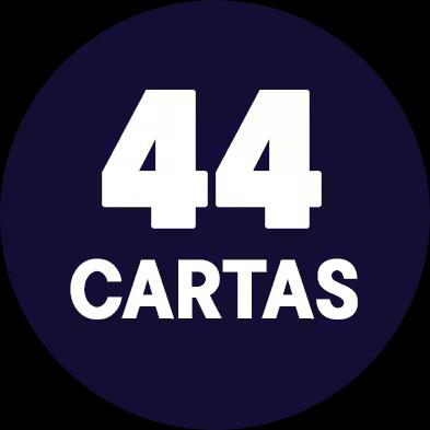 44 cartas